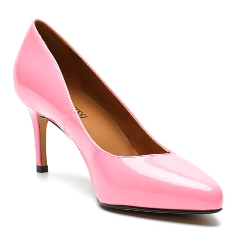 Image of Unisex Men's Women's Classic Mid Kitten Heel Pumps