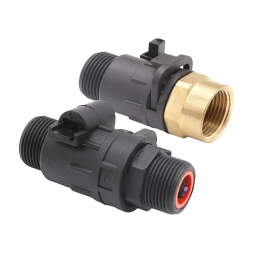 Sensor de flujo de agua limpiable de gran diametro para evitar atascos en tuberias de 3/4