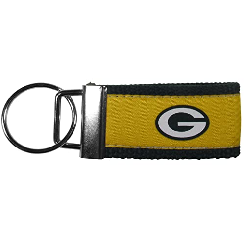 Siskiyou Sports NFL Green Bay Packers Woven Key Chain, One