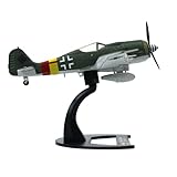 1/72 Scale WWII German Focke-Wulf Fw-190 Würger Fighter Model Alloy Model Diecast Plane for Collection MOUDOAUER