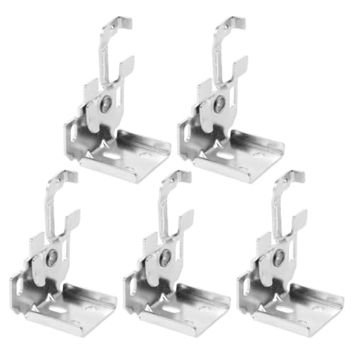 LIFKOME 5stücke Raffrollohalterungen Für Jalousien Ersatzteile Für Raffrollos Stabile Montagehalterungen Für Fensterrollos Kompatibel Mit Plissees Und Wabenjalousien Schnurlose