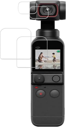�y2���Z�b�g�zKPNS ���{�f�ސ� �����K���X DJI POCKET 2 �p �K���X�t�B���� �����K���X �J�o�[ �ی�t�B����