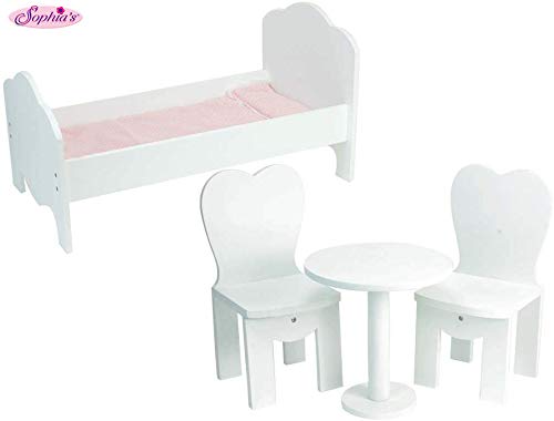 18 Inch Doll Wooden Furniture 4 Pc. Set Perfect for Doll 18 Inch