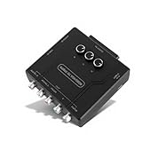 RGBS VGA SCART to YPBPR Component Converter, Converter for for for N64 for for for MD for Converter Supports 480i, 480p, 576i, 576p, 720p, 1080i