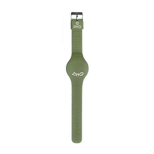 Preisvergleich Produktbild Zitto! Herren Uhr aus Silikonem Kollektion Sweet cod. ARMYGREEN-P