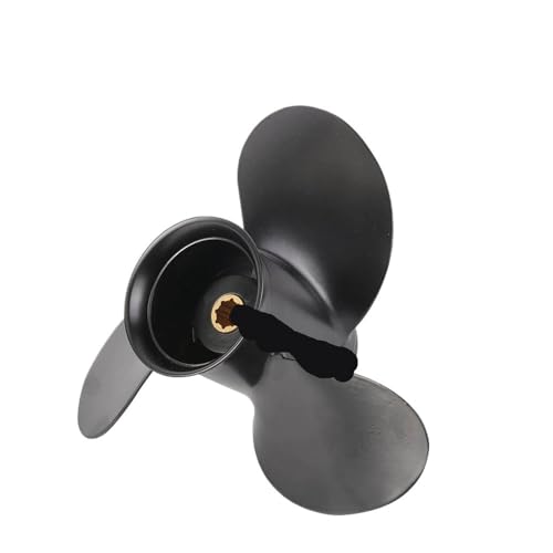 Hélice en aluminium 9x9 robuste pour moteurs marins à cannelures interchangeables - 2