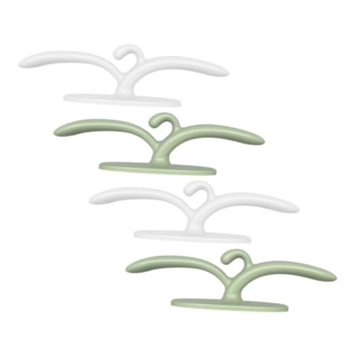 WOONEKY 4 piezas Organizador de Cables para Electrodomésticos de Cocina Enrollador Adhesivo Reutilizable Soporte para Cables Seguro y Fácil de Usar para Mezcladoras y Cafeteras