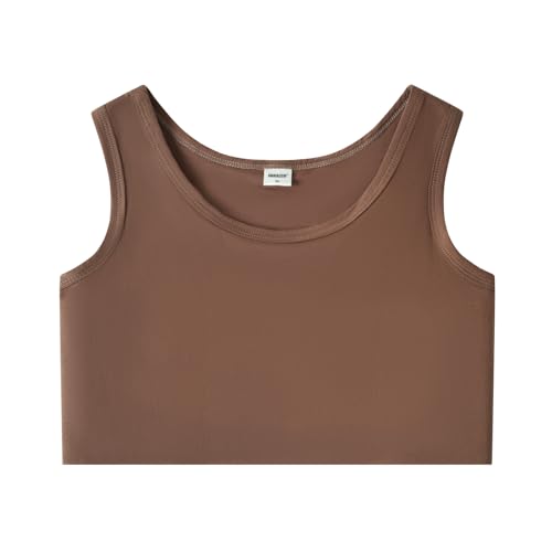 Image of Women Transgender Tomboy FTM Pull On Closure Elastic Chest Binder Pullover Tank Top
