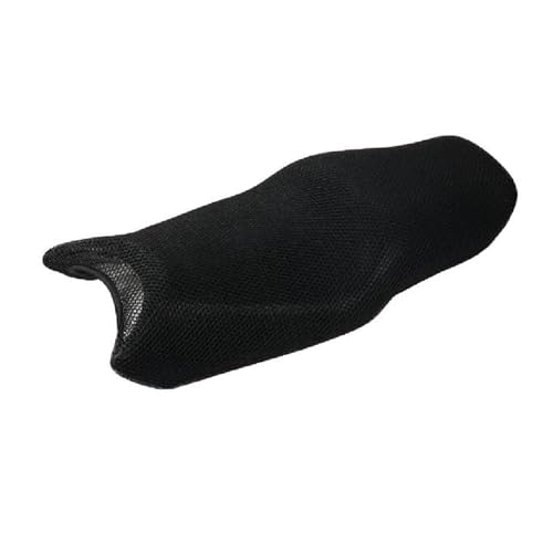 Housse de siège moto pour Yamaha FZ6N 2006 en tissu maillé noir