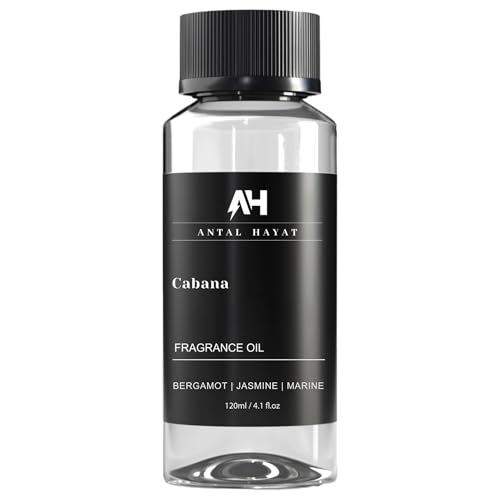 Hotel Scents Diffuser Oil Cabana - Aromatherapy Fragrance Inspired by Ritz Carlton Diffuser Scent - Luxurious Aromatherapy Oil with Bergamot Jasmine Marine - Luxury Home Scents Refill - 120mL
