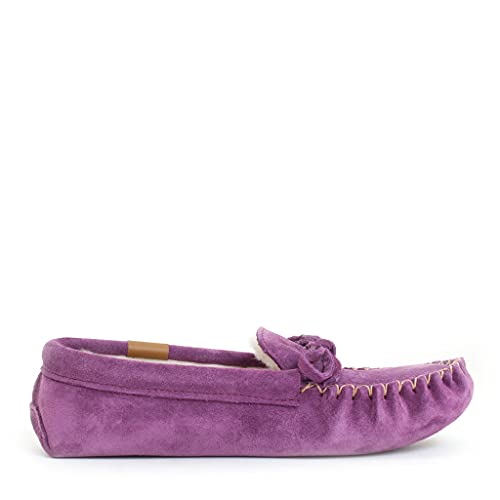 AMIMOC Istah Moccasin Shoes for Women - Comfortable Handmade Suede Slipper for Indoor2