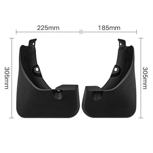Garde-boue Accessoires 4 Pièces Robustes pour SUV RAV4 2006-2012 - 4