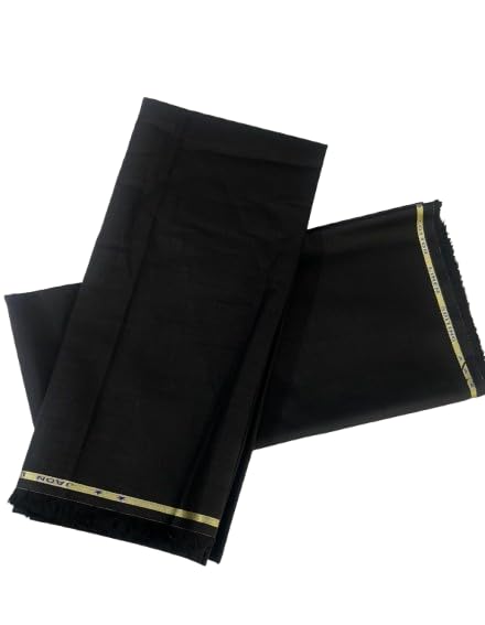 Kotlee Premium cotton Linen Shirt and Trouser Combo, Black-image-42