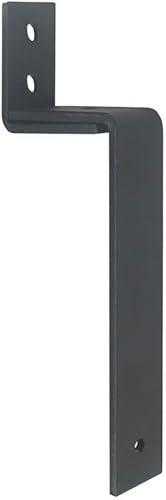 Miseno MBDH1295BK Miseno MBDH1295 - Soporte de derivación de puerta de granero para ruedas grandes