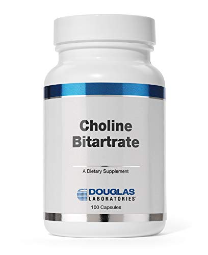 Douglas Laboratories - Choline Bitartrate - Supports Liver, Memory, and Mood - 100