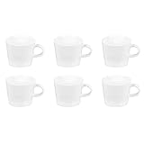 Lieferumfang: 6 Stück Arzberg 2100000014732 Cucina Kaffee Obertasse \'Cucina\', 220ml, Porzellan, weiß (6 Stück)