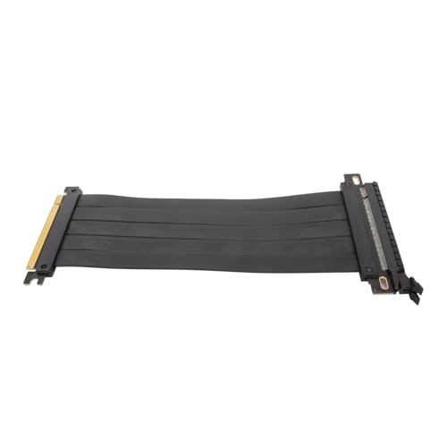 Cable de extensión PCIE 4.0 X16 blindado EMI flexible de 40cm compatible con GPU RX 7900 XT 7