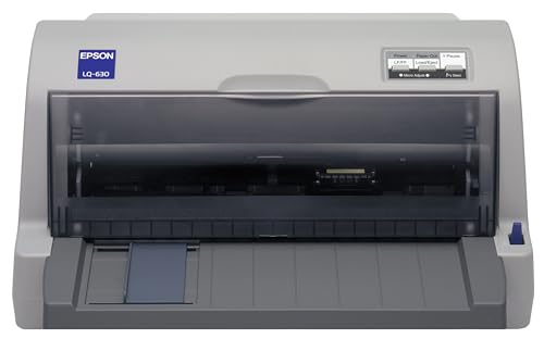 Design compatto e robusto Epson C11C480141 Lq-630, Nero