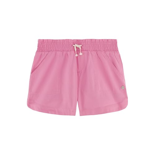 Image of Roxy Girls' Soleil Elastic Waist Shorts, Drawstring Closure, Soft & Comfortable Fit