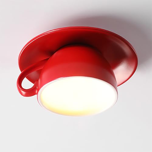 Plafonnier couloir rétro crème pour illuminer une entrée sombre avec style