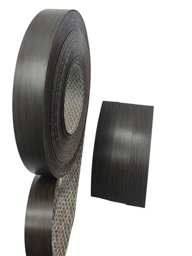 HGKJHFmelamine Edging Tape. 1.6cm*7.6m,pre Coated with hot melt Adhesive Flexible Veneer Edge Edging, Used for Cabinet and Furniture Maintenance (No23-Black Walnut, 1.6cm*7.6m)