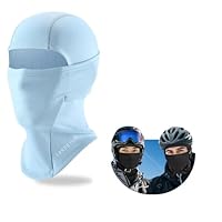 TARPETUR Winter Balaclava Men, Windproof Ski Mask, Cold Weather Face Mask for Skiing Cycling Helmet Blue
