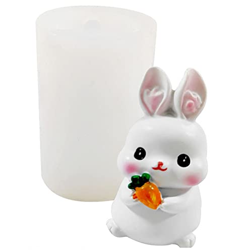 YIGZYCN Molde de silicona 3D para Pascua, postre, dulces, chocolate, hielo