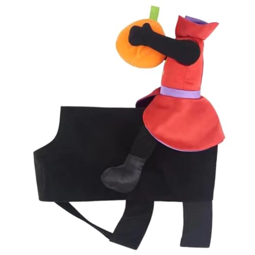 Disfraz para perro Halloween calabaza talla S