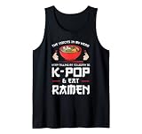 Écoutez K-Pop & Mangez Ramen K-Pop & Ramen Débardeur