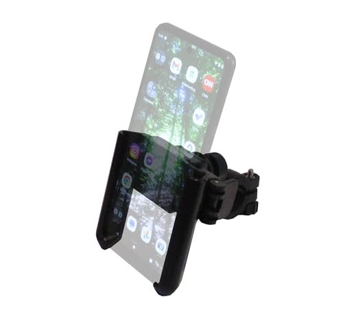 Bike Phone Mount 360° Rotatable Universal Bicycle Motorcycle Scooter Bike Accessories Handlebar Phone Clip Holder for Any Smartphones Between 3.5 and 7.0 inches with Quick-Release