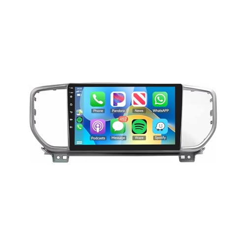 【Controllo del volante e USB】 Programma del pulsante del telecomando del volante originale dell'auto supportato, più comodo per controllare l'autoradio durante la guida. Porta USB Supporta la ricarica per deveice e carplay cablato e Android Auto