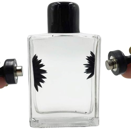 Magnetic Ferrofluid Science Education Kit Liquid Dynamics Visualizer for STEM Demonstration Includes 2ml Sealed Ferrofluid Bottle and Precision Neodymium Magnets