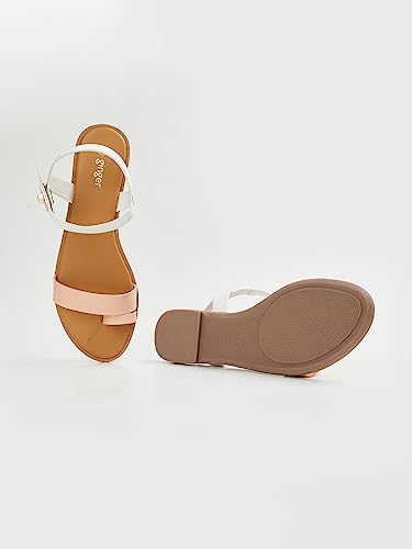 Image of Ginger by Lifestyle Women Pink Sandals