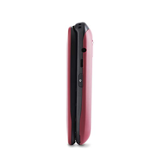 Panasonic-KX-TU446EXB-Telefono-Movil-Para-Personas-Mayores-Resistente-a-Golpes-Camara-Incluye-Auriculares-y-Cargador-Indicador-LED-Granate
