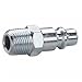Speedaire, 30E660, Coupler Plug, (M)NPT, 3/8, Steel