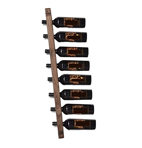 Soporte para botellas de vino de madera maciza 90 cm miniatura 1