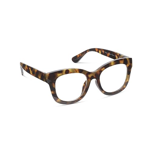 Image of Peepers by PeeperSpecs womens Center Stage Progressive Square Blue Light Blocking Progressive Reading Glasses