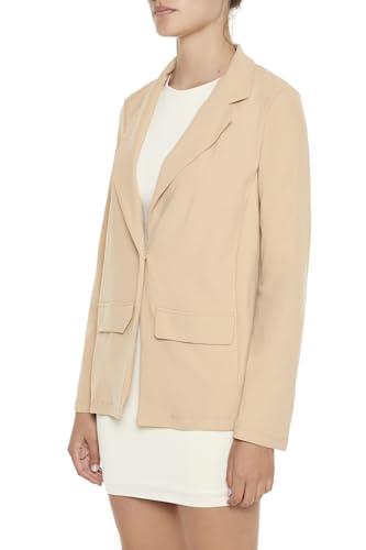 Forever 21 Women's Boxy Notched Lapel Blazer4