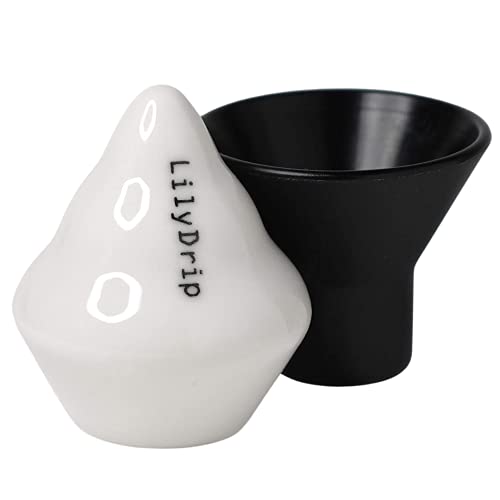 LilyDrip Ceramic Pour Over Coffee...
