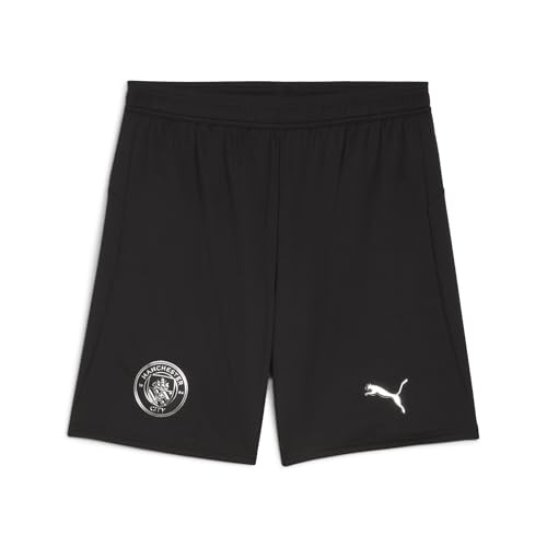 PUMA Manchester City FC Shorts pour Hommes 25/26, Noir (Black), L