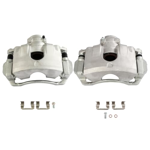 Image of SCITOO 18B5068 18B5069 Front Left & Right Disc Brake Calipers Assembly w /Bracket For Ford For Focus 2008-2011