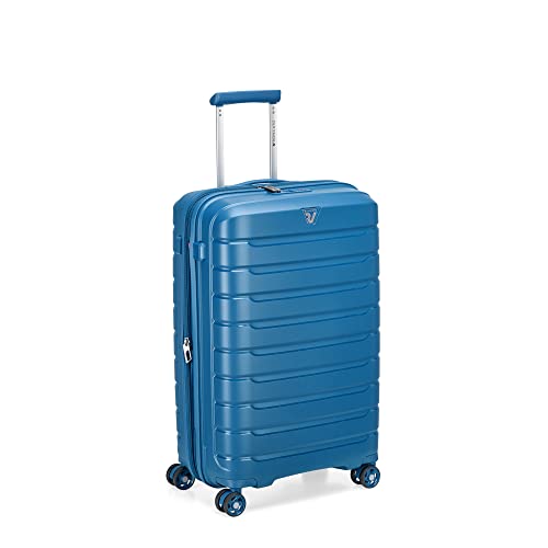 Image of RONCATO Butterfly Range Dark Blue Color 26 inch Medium Trolley