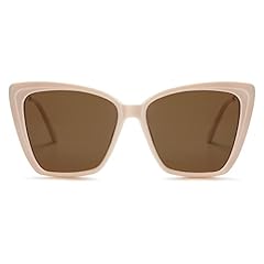 Light Beige Frame/Brown Lens
