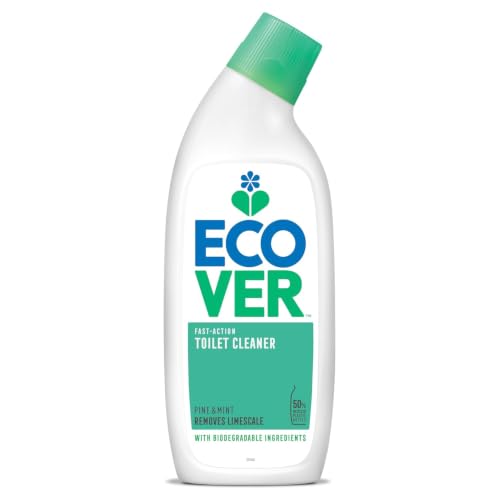 Image of Ecover Toilet Cleaner, Pine & Mint, Removes Limescale, 750ml