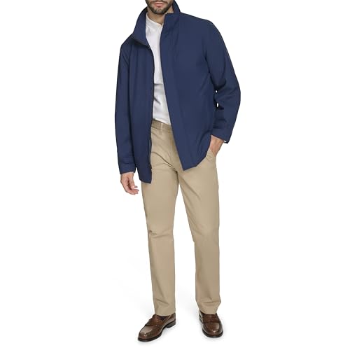DOCKERS Men's Dwight Soft Shell Bib Jacket (Regular and Big & Tall Sizes)2