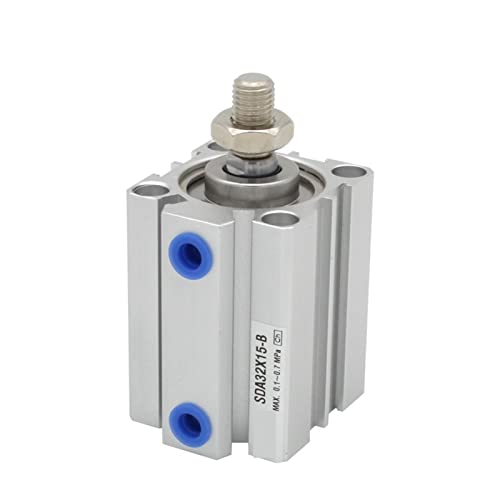 Cylindre d'air SDA-B alésage 80 mm pour automatisation en espace restreint - 4