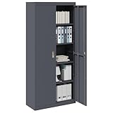 【Détails Dimensionnels】 Conçu avec des dimensions idéales, ce cabinet répond aux besoins des environnements urbains et de bureau. Son large intérieur permet de ranger plein d'articles, simplifiant l'organisation. Compact, il maximise l’espace sans sacrifier la capacité de stockage, parfait pour bureaux ou petits espaces.
