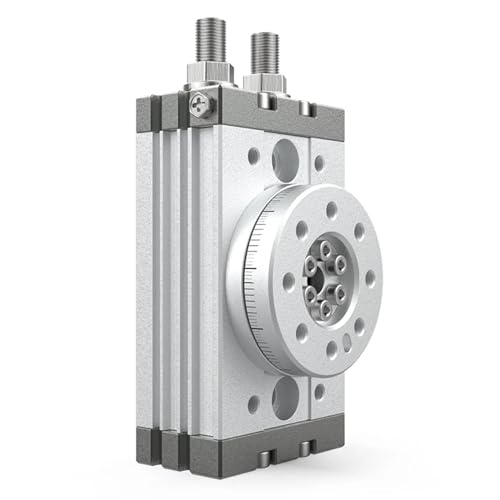 Cylindre rotatif pneumatique MSQB10A avec table oscillante 0-190° - 7