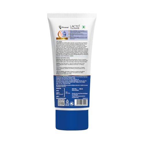 Image of Lacto Calamine Barrier Repair Face Wash|Penta-Ceramide, Rice Extracts, Post-biotics|Skin barrier protection & hydration | 100 ml