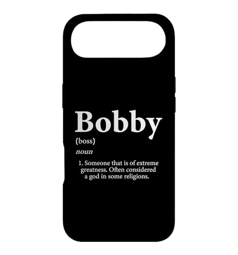Bobby Definition �ʔ����j�̎q�̖��O �{�u�̒a�����v���[���g �X�}�z�P�[�X iPhone Air �p